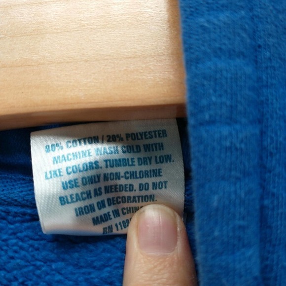 E5 Men's Florida Gators Pullover Drawstring Hoodie Blue Medium Kangaroo Pocket - Picture 12 of 15